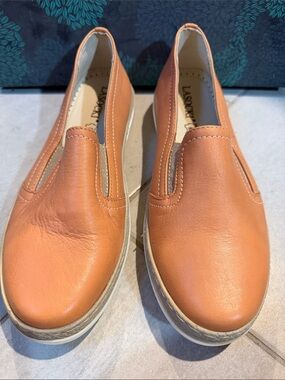 Women’s Coral Slip-On Leather Loafers